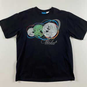 Popeye 2007 Wckd T Shirt Mens 2XL Cotton Black XXL